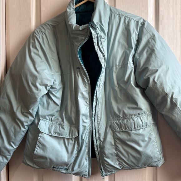 Columbia reversible down bomber, worn once - Picture 4 of 6